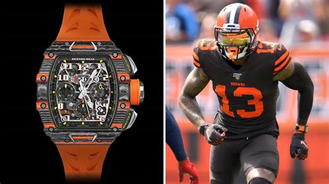 odell beckham richard mille watch.